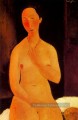 assis nu avec collier 1917 Amedeo Modigliani